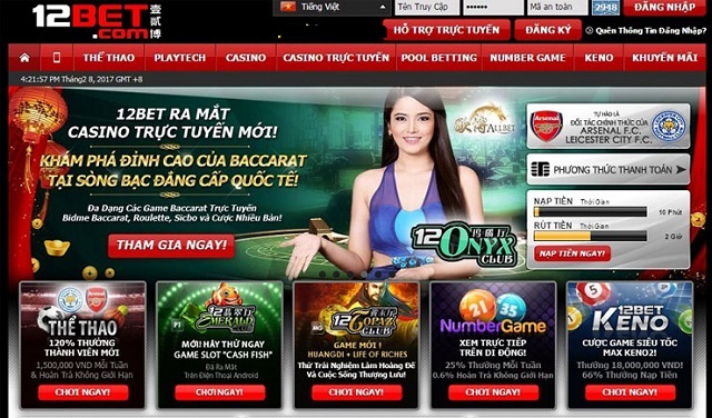 12BET 2 12Bet với nhiều thành tích nổi bật trong quá trình hoạt động