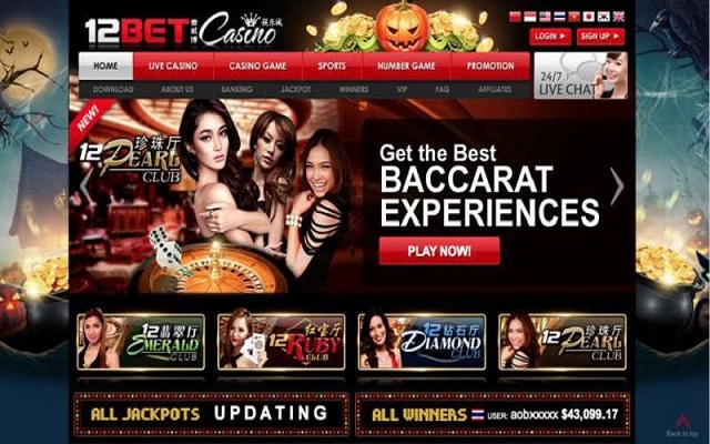12BET 10 Cá cược Casino trực tuyến