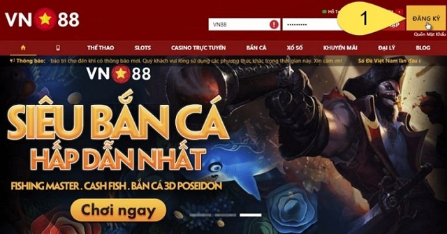 VN88 16 Hướng dẫn cách đăng ký tài khoản cá cược tại nhà cái VN88