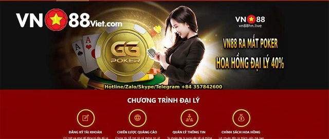 VN88 15 Mức hoa hồng dành cho đại lý VN88 cực cao