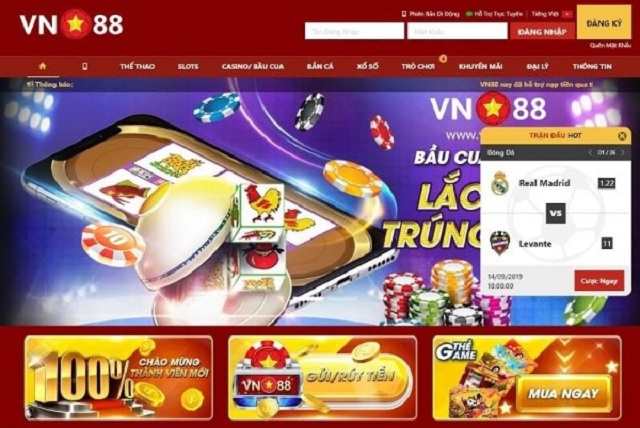 VN88 2 Nhà cái VN88 cung cấp đa dạng trò chơi mà các cược thủ Việt Nam yêu thích