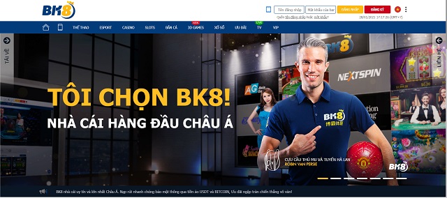 Thông tin chi tiết về nhà cái BK8