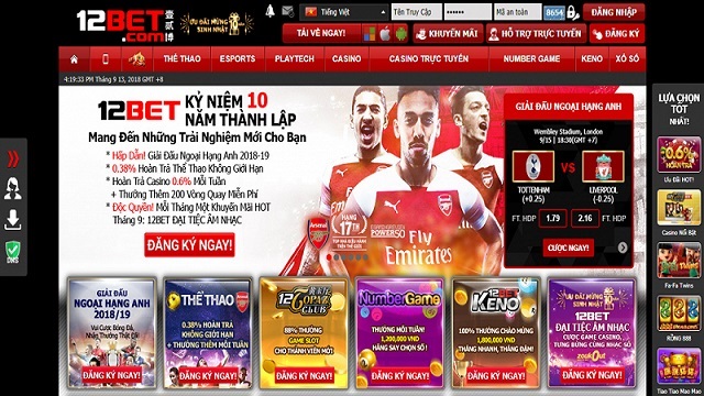 12BET 5 Trải nghiệm của người dùng tại nhà cái 12Bet