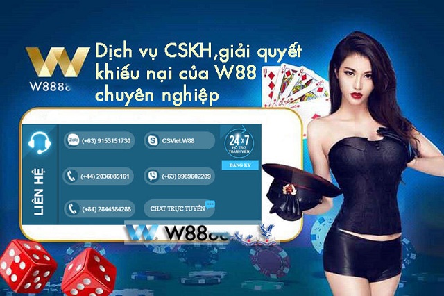 W88 6 Xử lý phản hồi của khách hàng một cách tận tình và chu đáo nhất