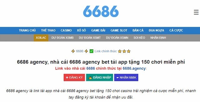 So sánh nhà cái 123B và 6686 về đa dạng môn thể thao 4 Trang chủ của nhà cái 6686
