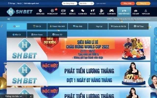So sánh nhà cái SHBET và BK8 về chương trình thưởng VIP 6 Ưu đãi của nhà cái SHBET